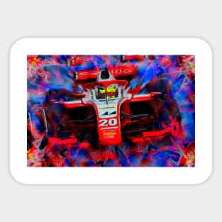 Mick Schumacher - Champion F2 2020 Sticker